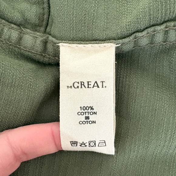 THE GREAT. The Vintage Army Jacket size 2 - Picture 5 of 6